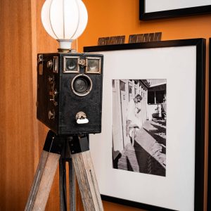 Vintage camera tripod - 1901